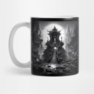 Midnight Ascent: Castle of Shadows Mug